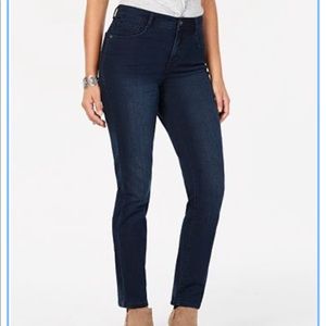 Tummy-Control Slim-Leg Jeans
